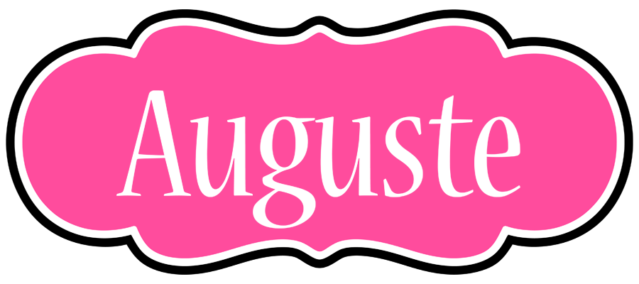 Auguste invitation logo