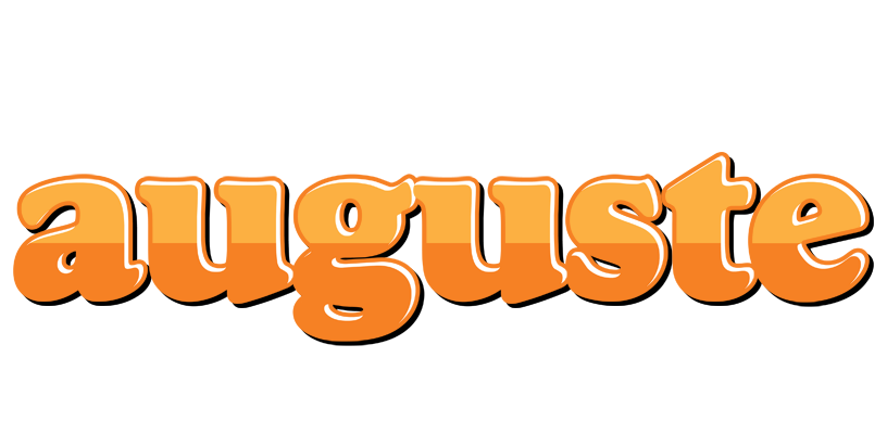 Auguste orange logo