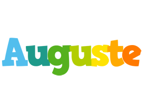 Auguste rainbows logo