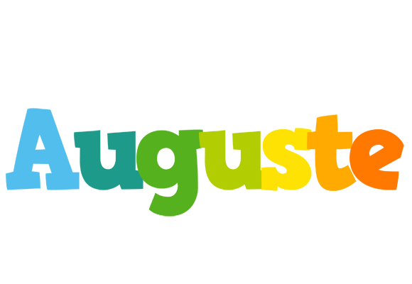 Auguste rainbows logo