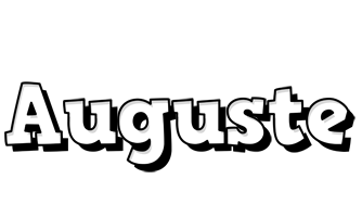 Auguste snowing logo