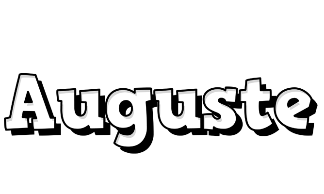 Auguste snowing logo