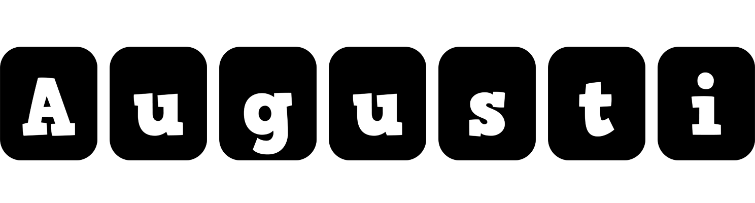 Augusti box logo