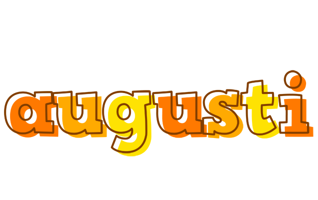 Augusti desert logo