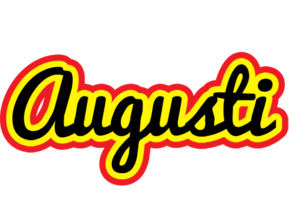Augusti flaming logo