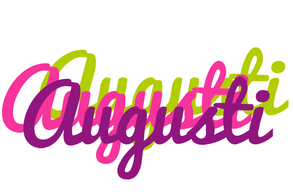 Augusti flowers logo
