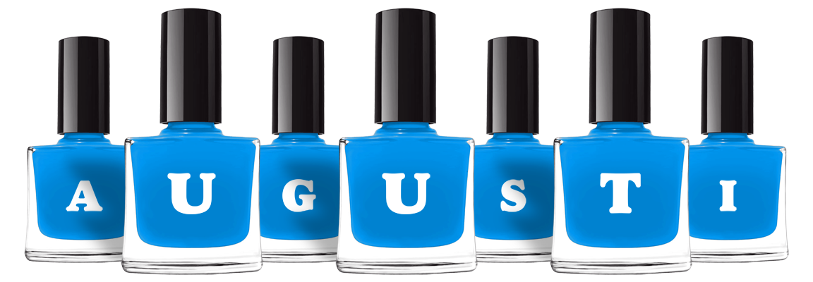 Augusti glossy logo