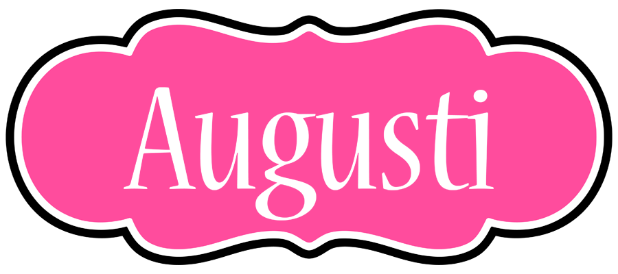 Augusti invitation logo