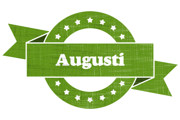 Augusti natural logo