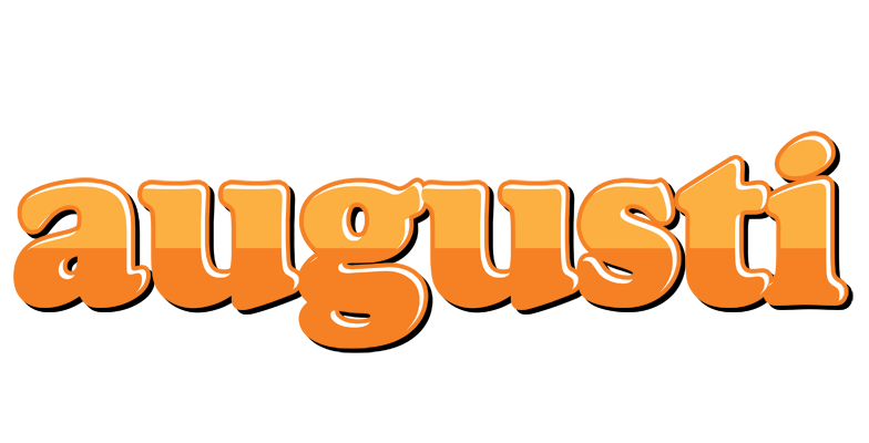 Augusti orange logo