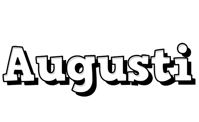 Augusti snowing logo