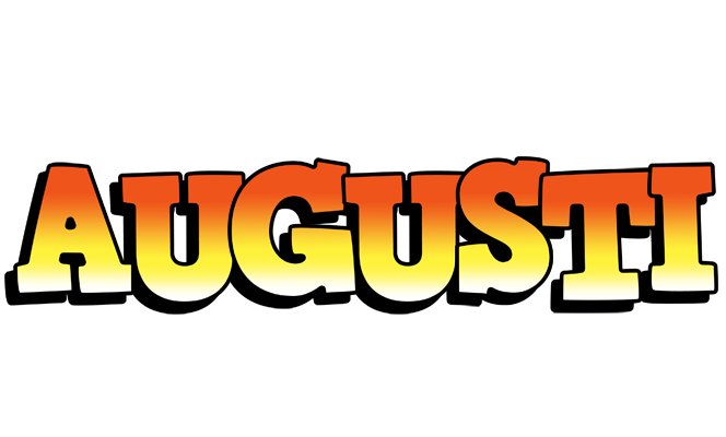 Augusti sunset logo