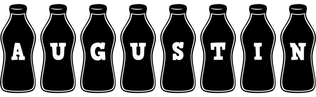 Augustin bottle logo