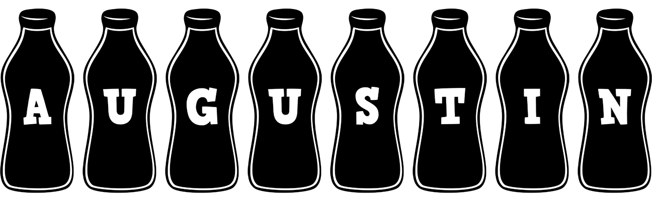 Augustin bottle logo