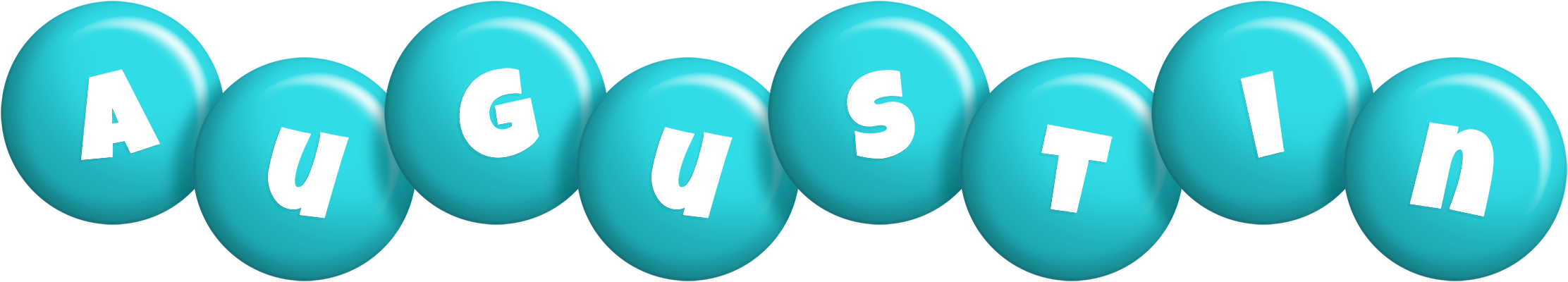Augustin candy-azur logo