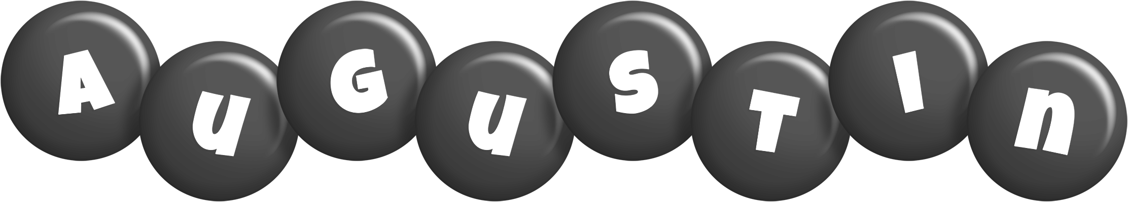 Augustin candy-black logo