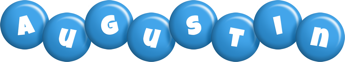 Augustin candy-blue logo