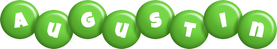 Augustin candy-green logo