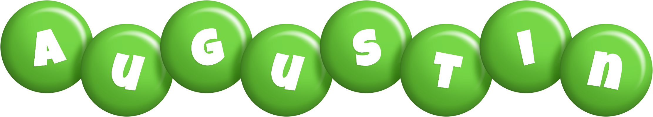 Augustin candy-green logo