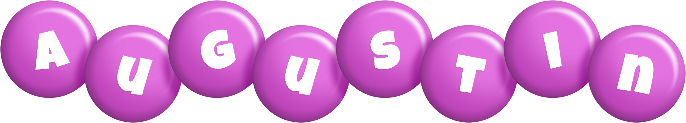 Augustin candy-purple logo