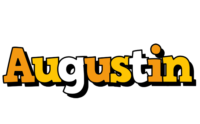 Augustin cartoon logo
