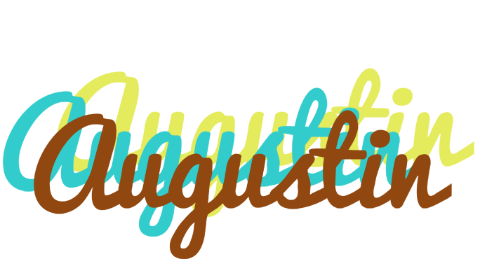 Augustin cupcake logo