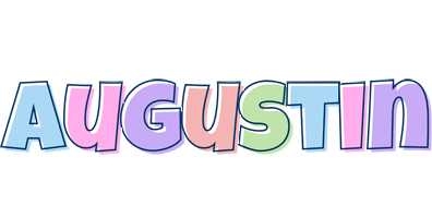 Augustin pastel logo