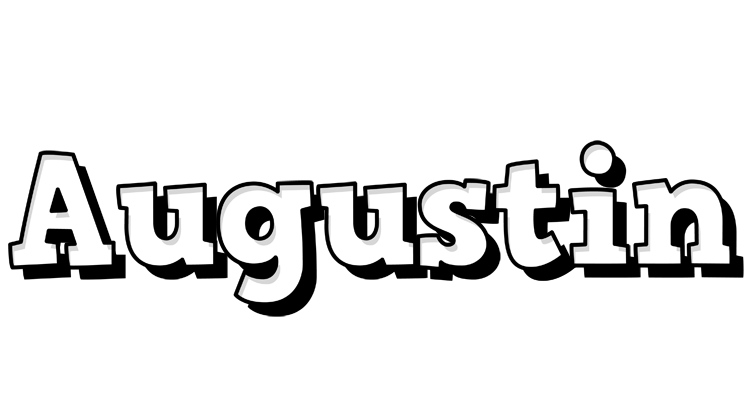 Augustin snowing logo