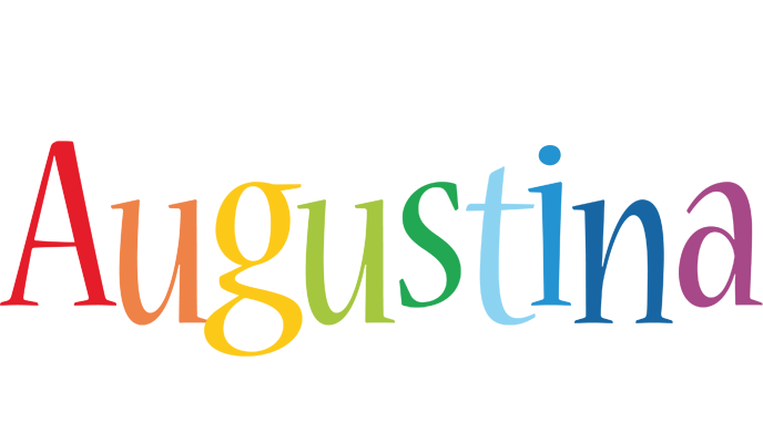 Augustina birthday logo
