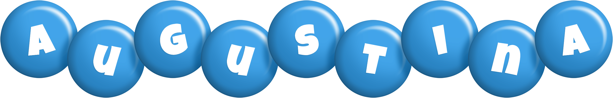 Augustina candy-blue logo