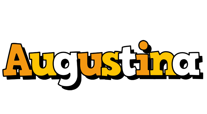 Augustina cartoon logo