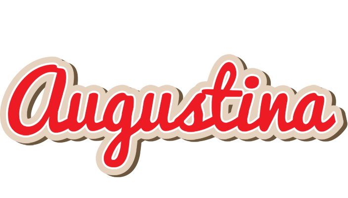 Augustina chocolate logo