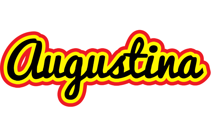 Augustina flaming logo