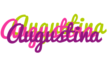 Augustina flowers logo