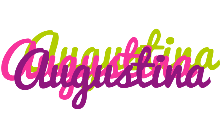 Augustina flowers logo
