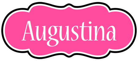 Augustina invitation logo