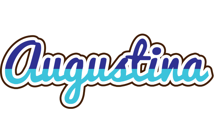 Augustina raining logo