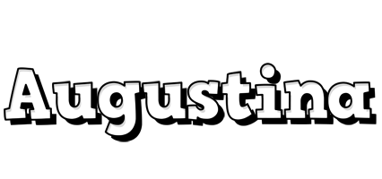 Augustina snowing logo