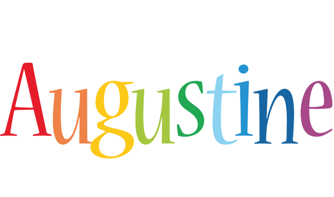 Augustine birthday logo