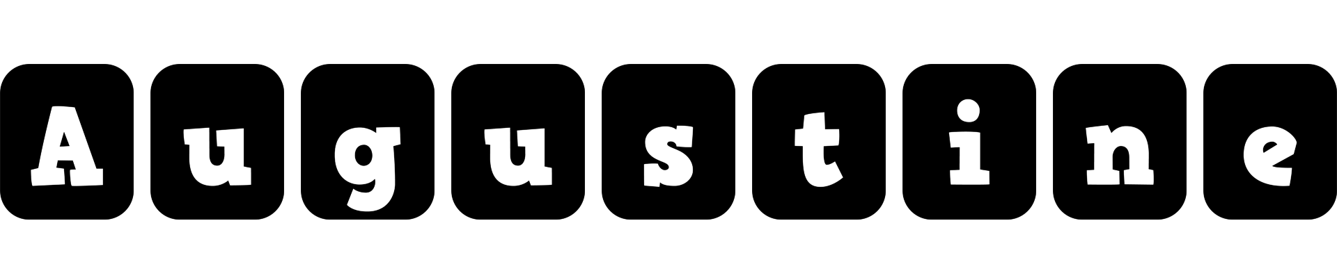 Augustine box logo