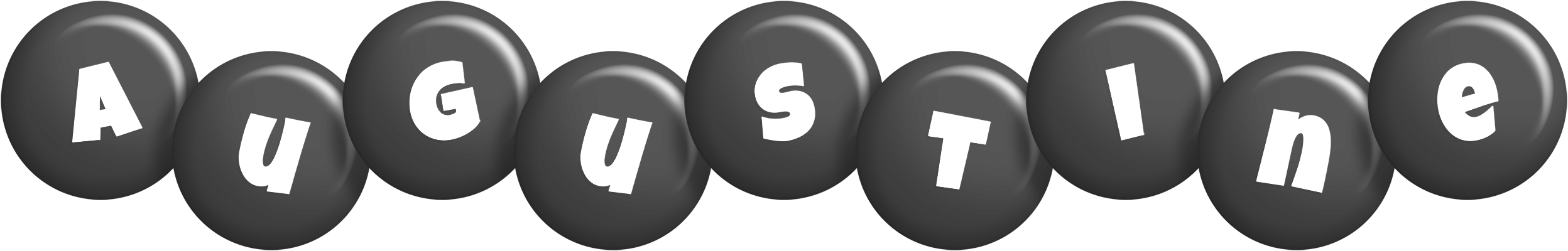 Augustine candy-black logo