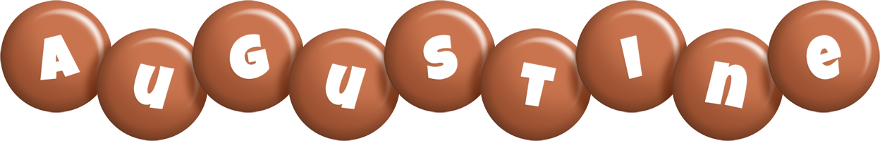 Augustine candy-brown logo