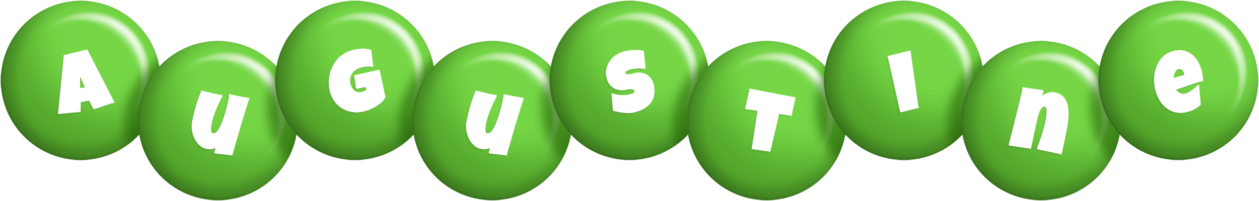 Augustine candy-green logo