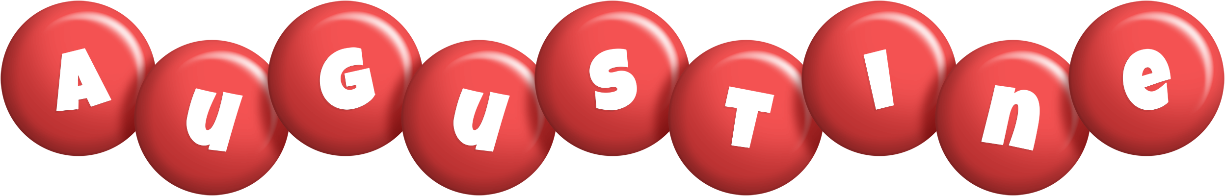 Augustine candy-red logo