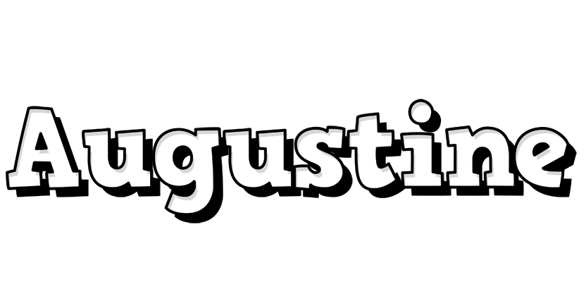 Augustine snowing logo