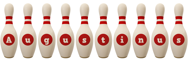 Augustinus bowling-pin logo