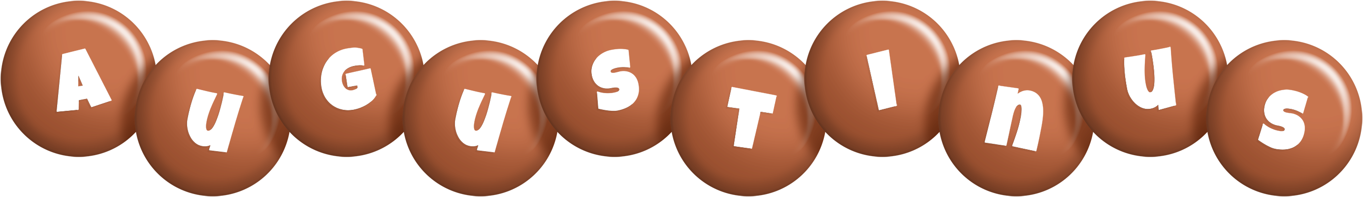 Augustinus candy-brown logo