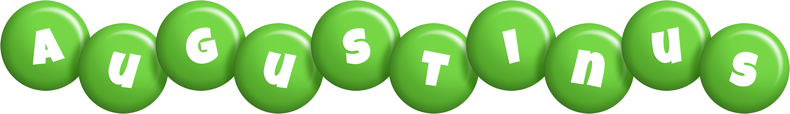 Augustinus candy-green logo