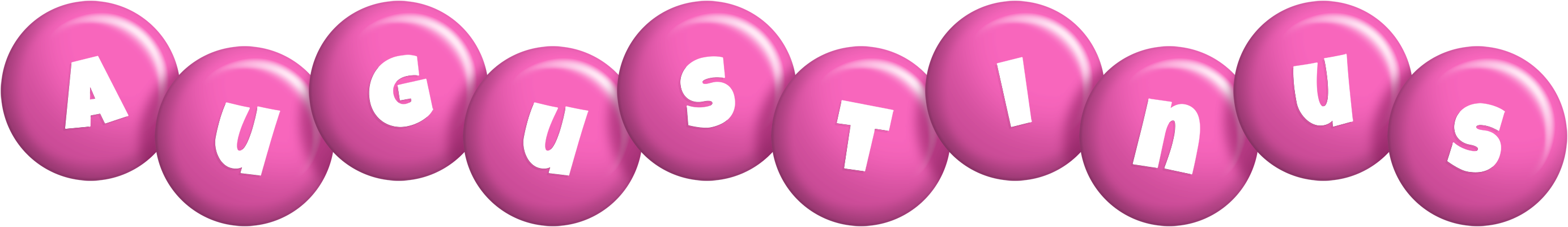 Augustinus candy-pink logo