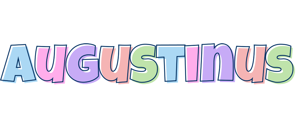 Augustinus pastel logo